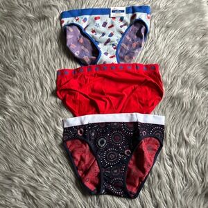 Celebrate Patriotic Fourth Of July Hipster Panties Women Size Small 4-6 Seamless